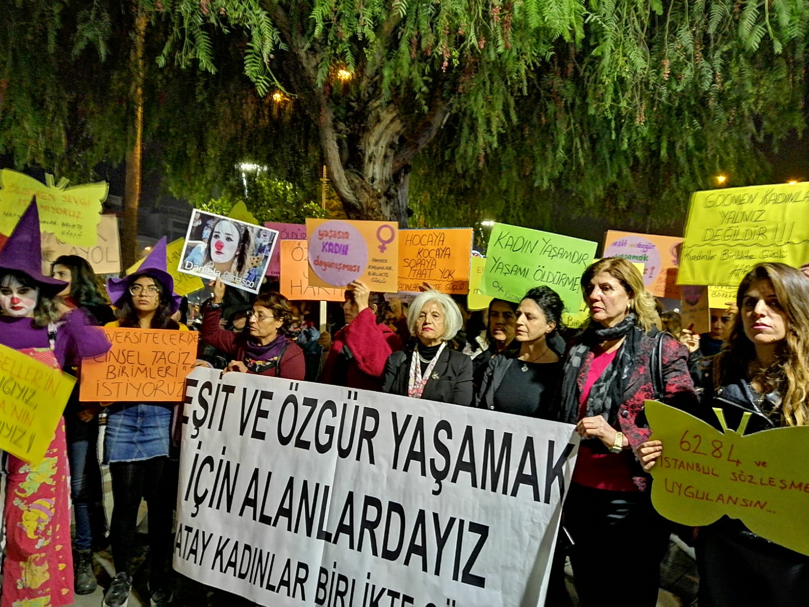 Hatay Kadınlar Birlikte Güçlü Platformundan 25 Kasım Eylemi
