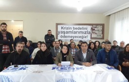 Hatay Emek Ve Demokrasi Güçleri; Bedenini ateşe veren yurttaş için basın açıklaması yaptı